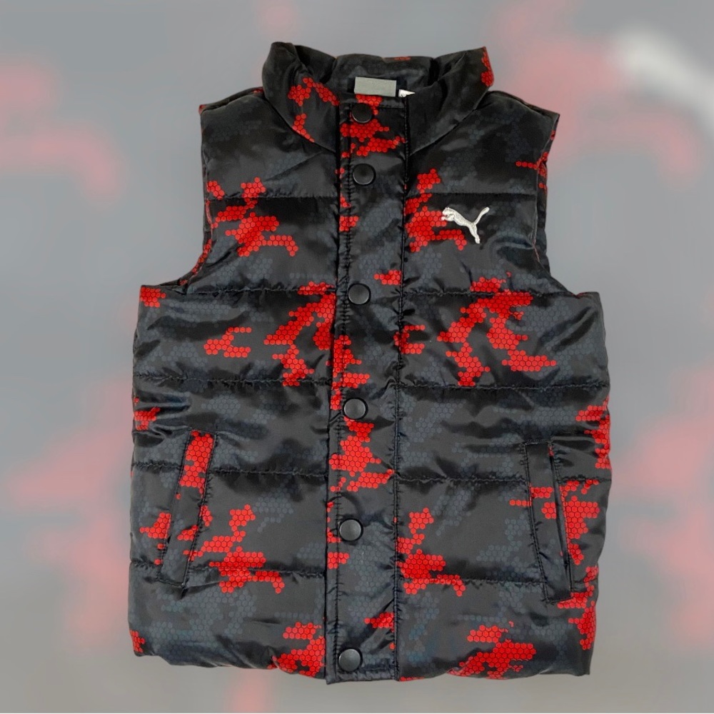 Puma Vest Outwear Boys Girls Toddler Children Clothing 3T
